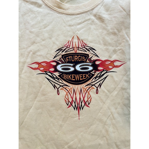 Quail Hallow Other - Vintage Men's Sturgis 66 Flame Long-sleeve T-Shirt XL (a18)